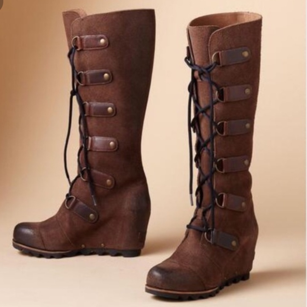Sorel knee high Joan of arc boots